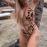 Danja Leopard Print Monokini