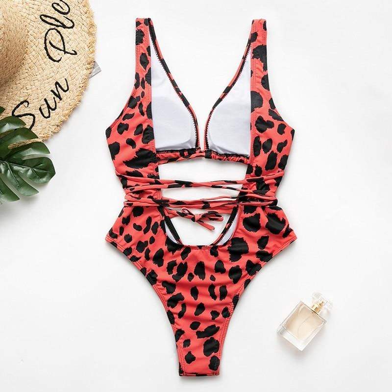 Danja Leopard Print Monokini