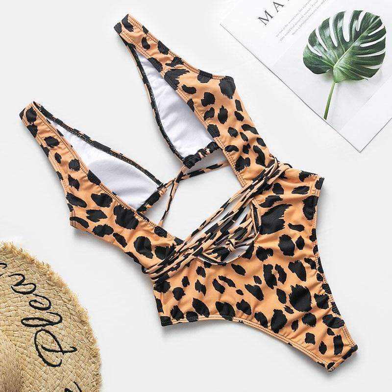 Danja Leopard Print Monokini