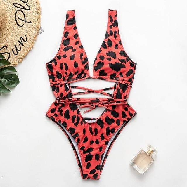 Danja Leopard Print Monokini