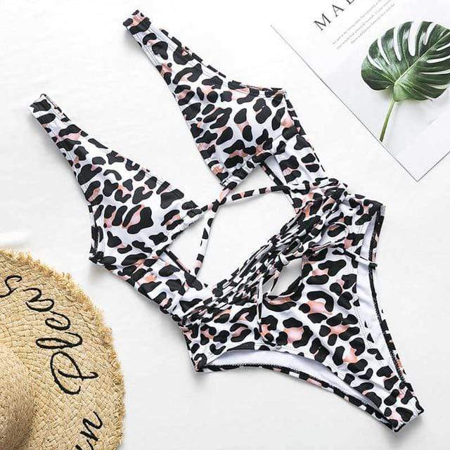 Danja Leopard Print Monokini