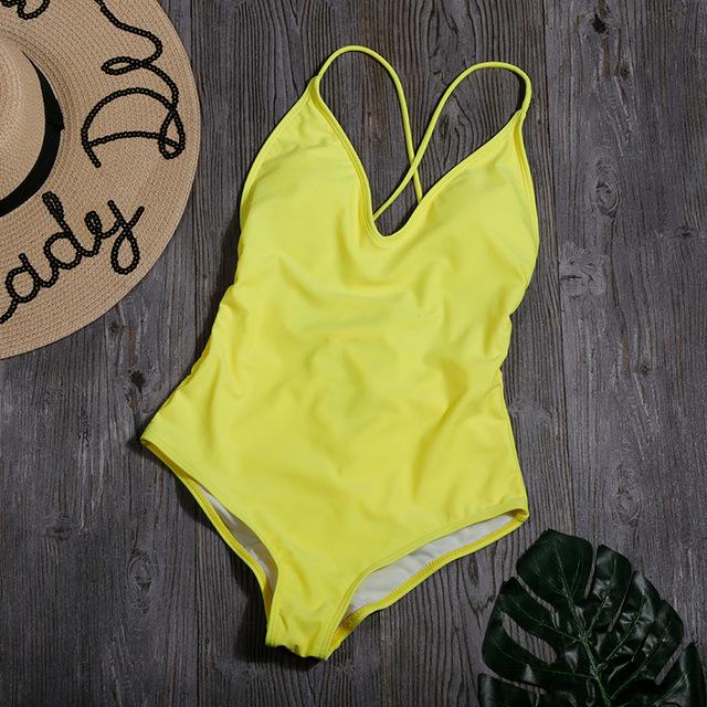 Augustina Basic One Piece - Swimberry