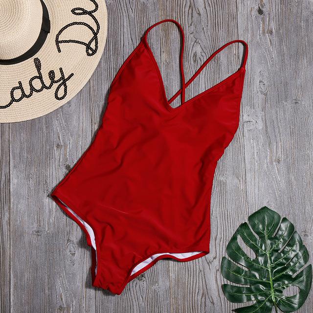 Augustina Basic One Piece - Swimberry