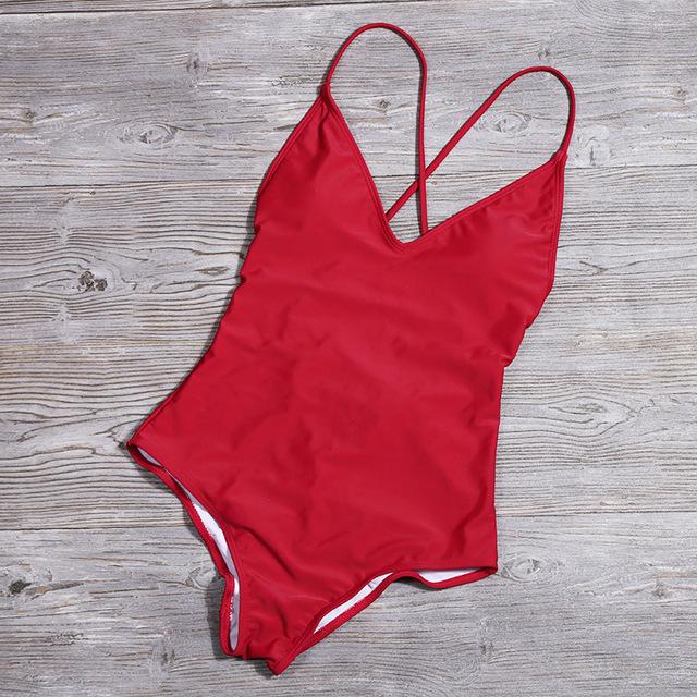 Augustina Basic One Piece - Swimberry