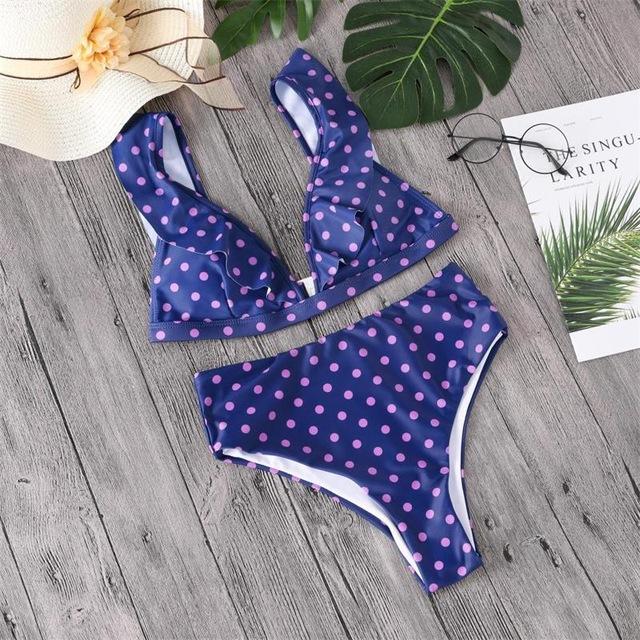 Kaia Polka Dot Bikini - Swimberry