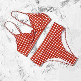 Lola Plaid Push Up Bikini