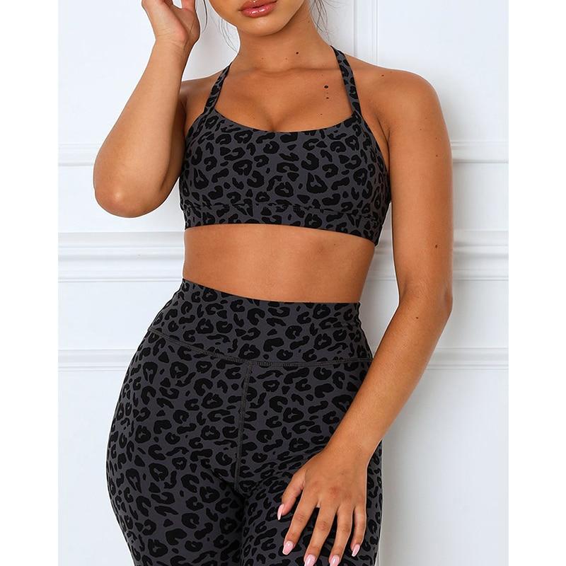 Alfio Leopard Short Set