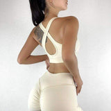 Samantha Mid Length Cross Back Set